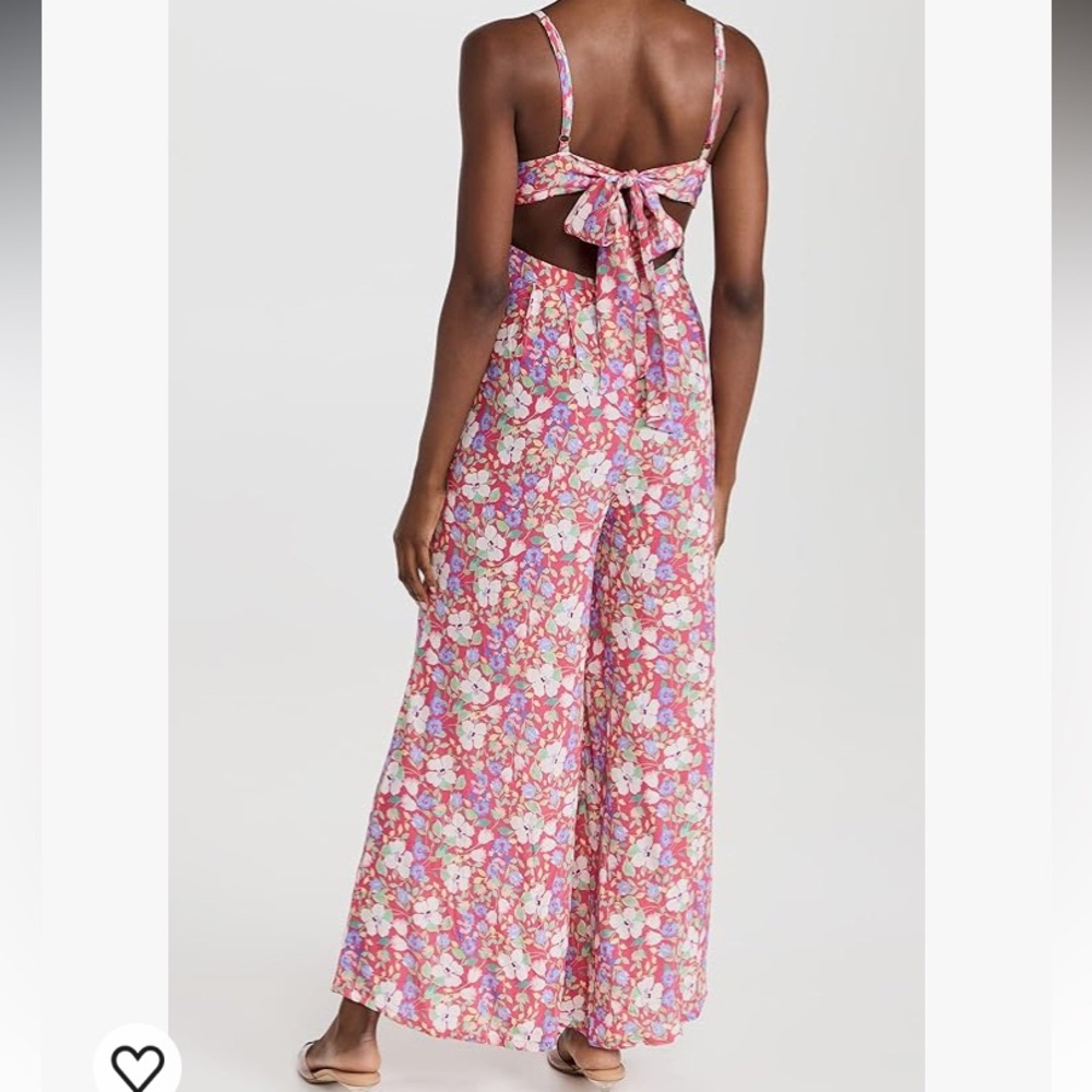 EUC Yumi Kim Kylie pink floral jumpsuit - Picture 3 of 16
